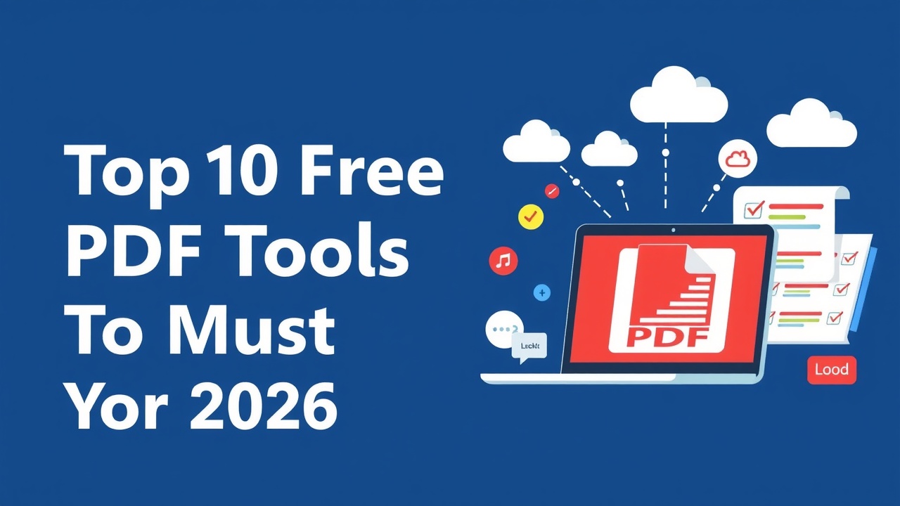 Top 10 Free PDF Tools You Must Use in 2026
